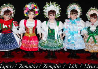 Predám nové Slovenské krojované bábiky