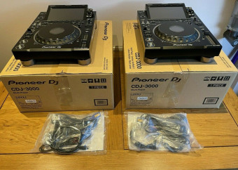 Pioneer CDJ 3000, Pioneer CDJ 2000NXS2, Pioneer DJM 900NXS2 ,Pioneer DJ DJM-V10 , Pioneer DJ DJM-S11,  Pioneer XDJ XZ , Pioneer  XDJ-RX3